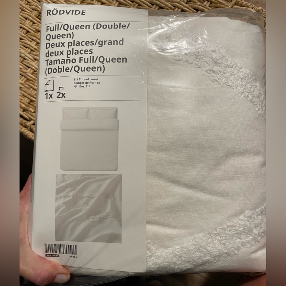 IKEA Duvet & Sham Set “RODVIDE” style